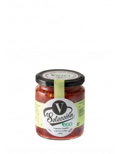 Pimiento entero con aceite ecológico B-250