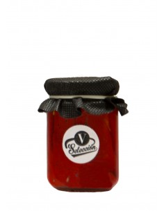 Pimiento del Cristal entero asado frasco 156cc